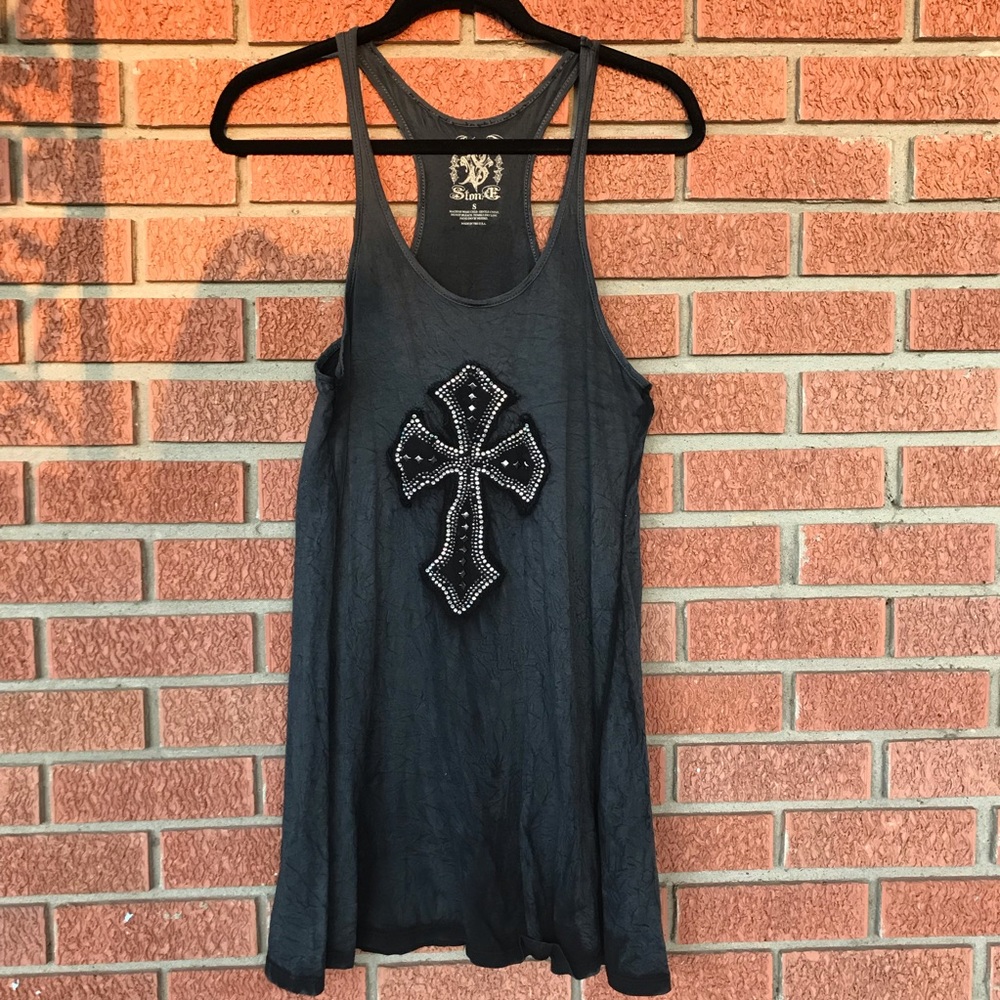 Studded embellished tunic small